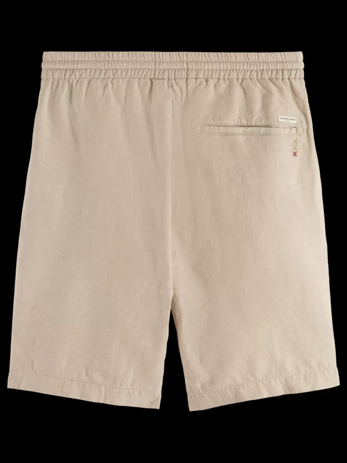 Hot Fave- cotton/linen twill bermuda Shorts
