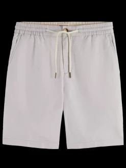 Hot Fave- cotton/linen twill bermuda Shorts