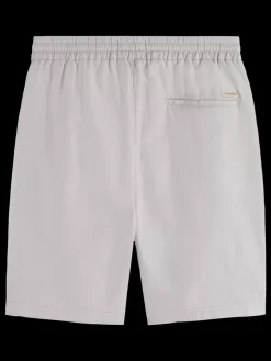 Hot Fave- cotton/linen twill bermuda Shorts