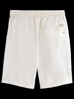 Hot Fave- cotton/linen twill bermuda Shorts