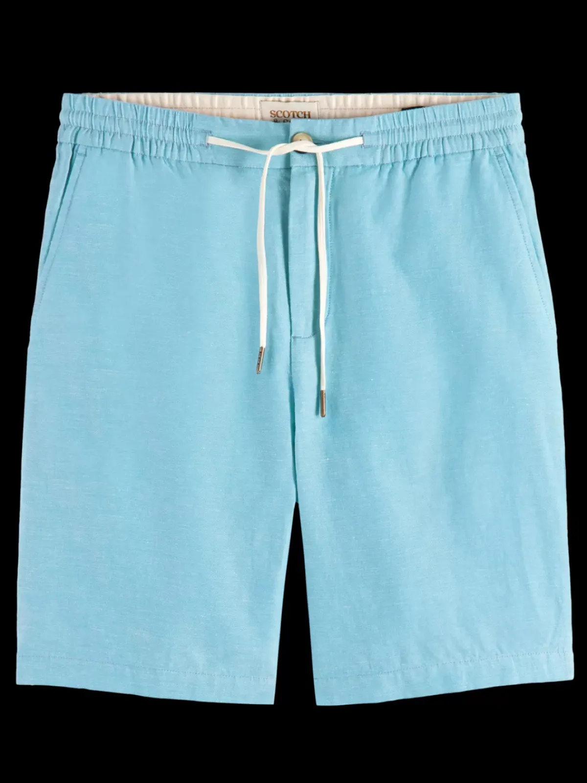 Hot Fave- cotton/linen twill bermuda Shorts