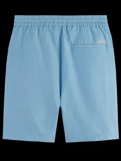 Hot Fave- cotton/linen twill bermuda Shorts