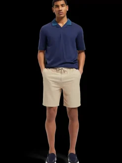 Hot Fave- cotton/linen twill bermuda Shorts