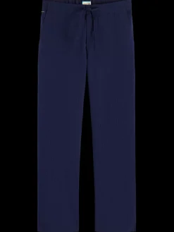 Sale Finch - regular tapered seersucker jogger Pants