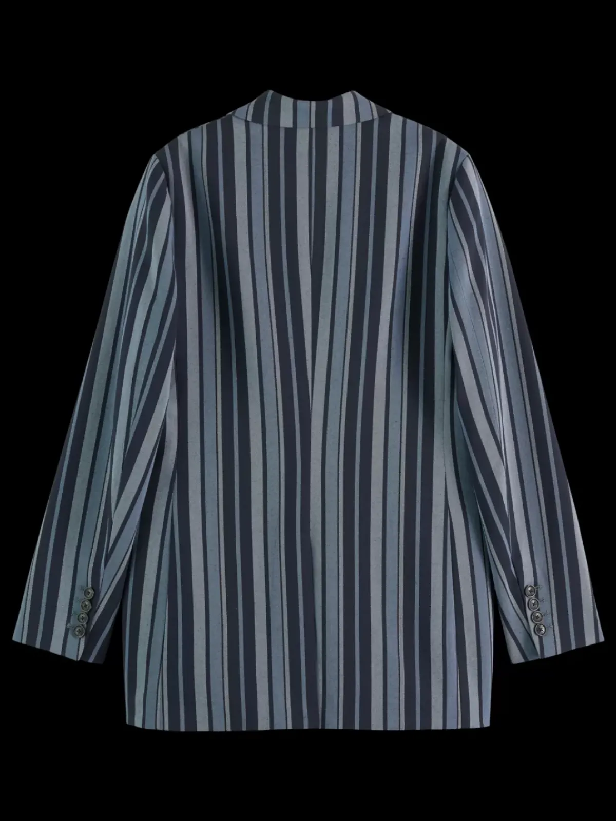 Online Fitted double breasted striped blazer Women Blazers