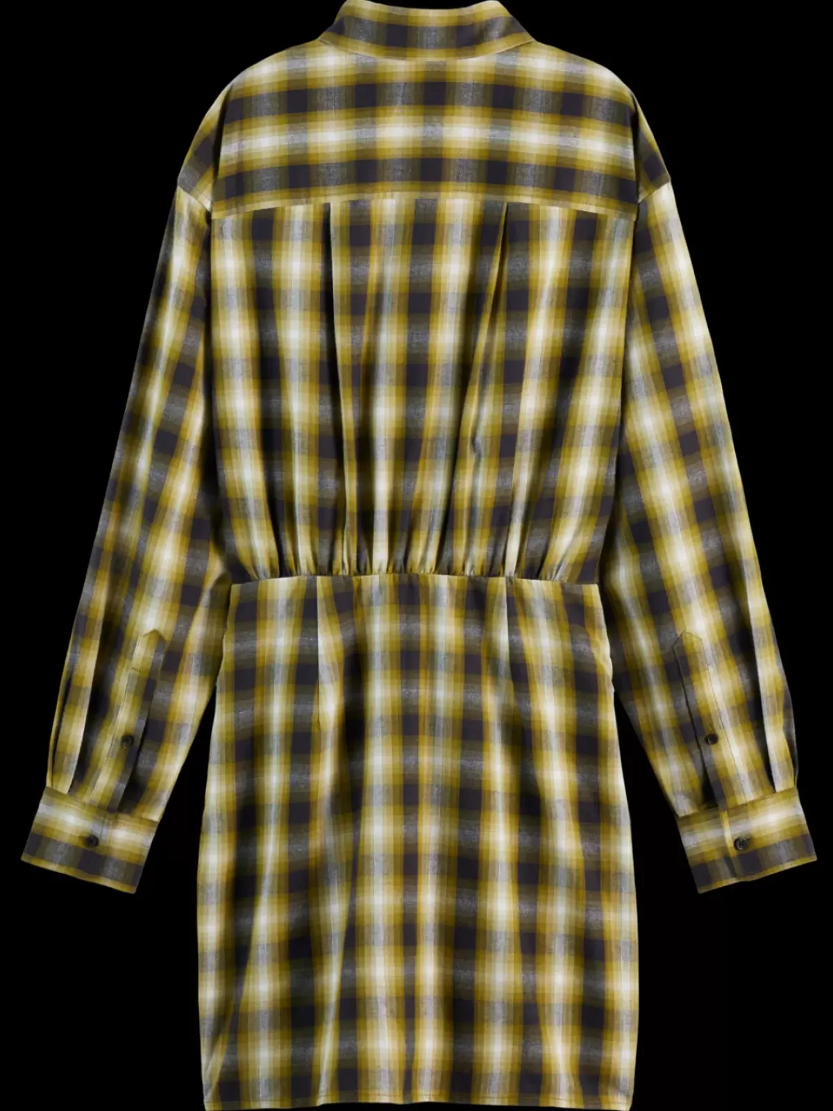 Sale FLANNEL MINI WRAP DRESS Women Dresses & Jumpsuits
