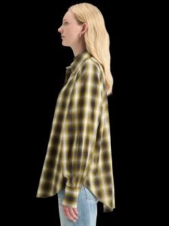 Fashion FLANNEL SHIRT Women Blouses & Shirts