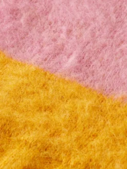 Outlet FLUFFY COLOUR BLOCK PULLOVER Kids Knitwear