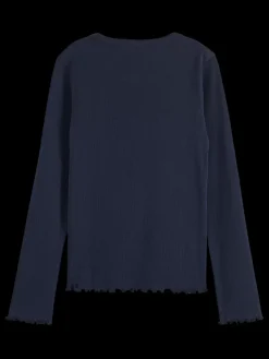 Hot FREE MIND LONG SLEEVE RIB T-SHIRT Kids T-shirts & Tops