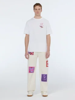 Outlet Front and back artwork t-shirt T-shirts & Polo Shirts