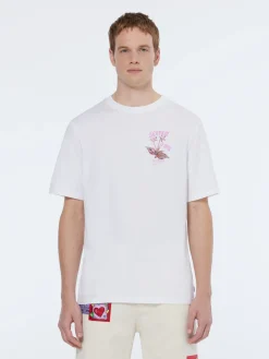 Outlet Front and back artwork t-shirt T-shirts & Polo Shirts
