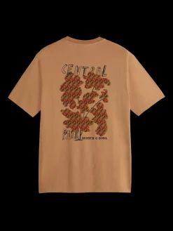 Outlet Front and back artwork t-shirt T-shirts & Polo Shirts