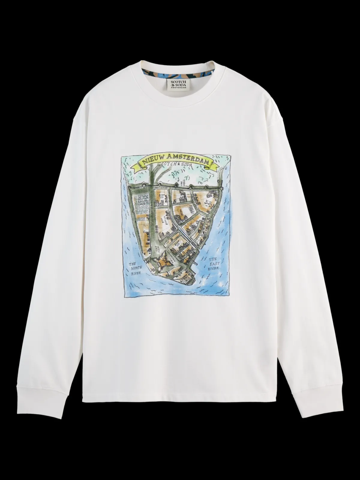 Best Front artwork relaxed fit long sleeve t-shirt Sweatshirts & Hoodies
