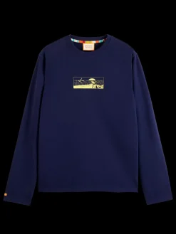 Hot Front back artwork ls t-shirt T-shirts & Polo Shirts