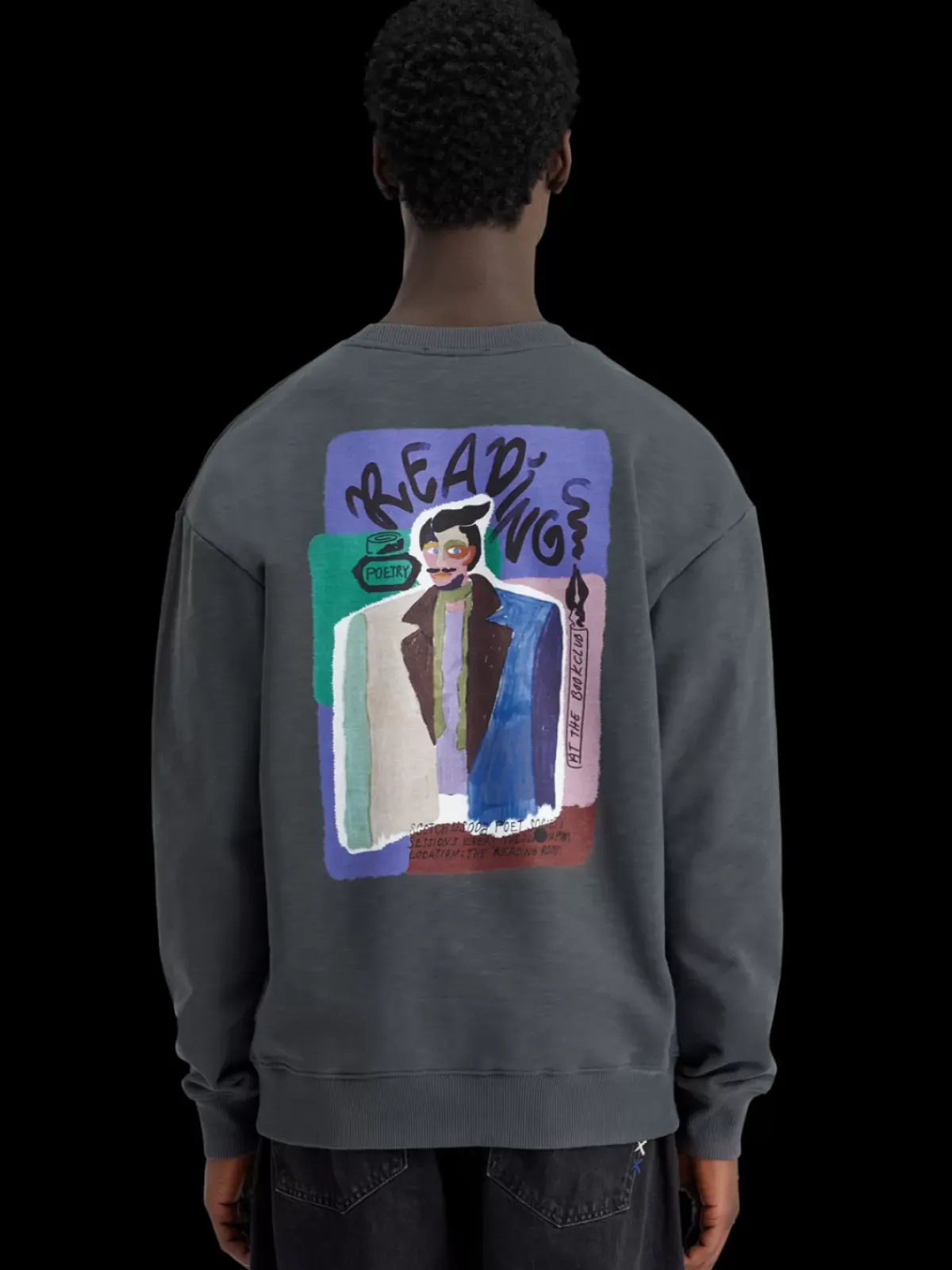 Fashion Front back artwork sweatshirt Sweatshirts & Hoodies