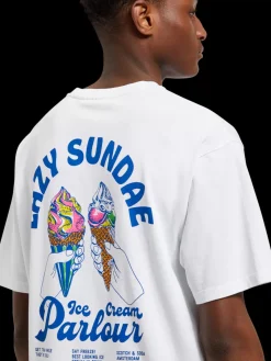 Outlet Front back artwork t-shirt T-shirts & Polo Shirts