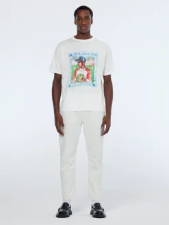 Clearance Front chest artwork relaxed fit t-shirt T-shirts & Polo Shirts