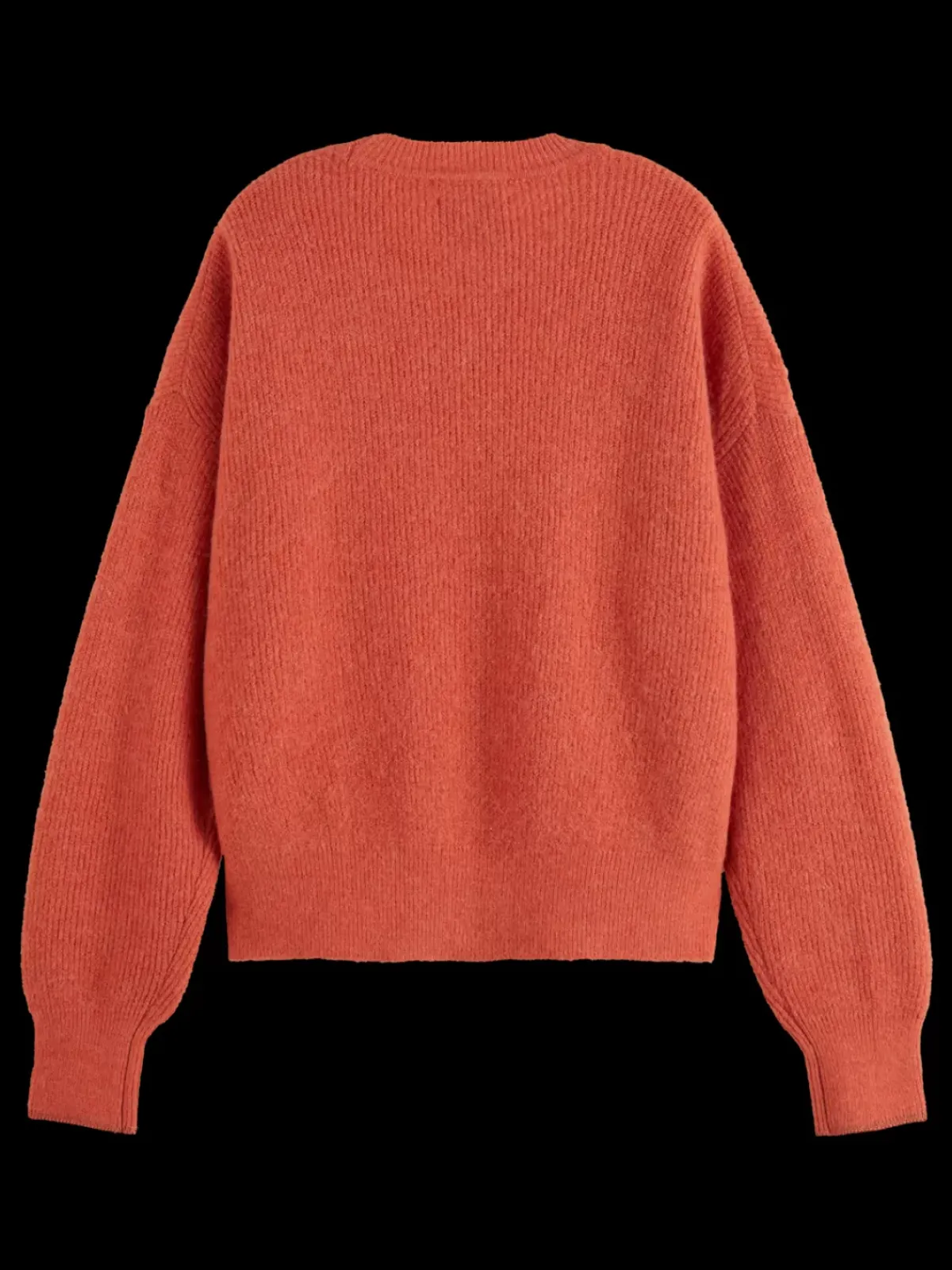 Sale Fuzzy crew neck pullover Women Knitwear