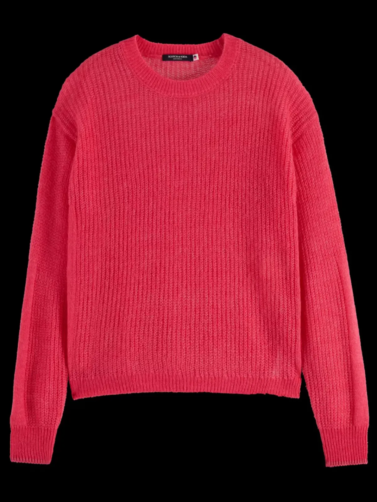 Best FUZZY OPEN KNIT RELAXED PULLOVER Women Knitwear