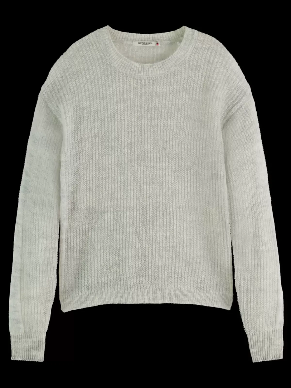 Best FUZZY OPEN KNIT RELAXED PULLOVER Women Knitwear