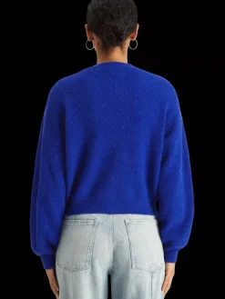 Online FUZZY RELAXED CARDIGAN Women Knitwear