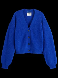 Online FUZZY RELAXED CARDIGAN Women Knitwear