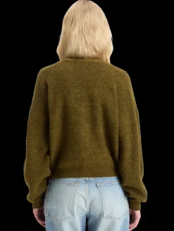 Sale FUZZY RELAXED CARDIGAN Women Knitwear