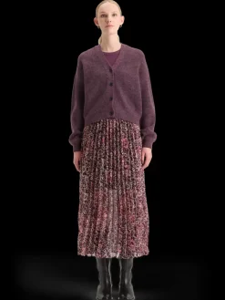 Sale FUZZY RELAXED CARDIGAN Women Knitwear