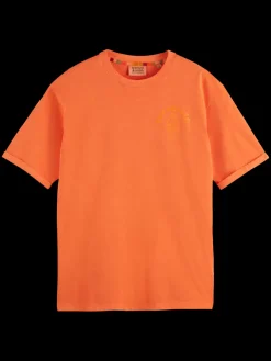Fashion Garment dye artwork t-shirt T-shirts & Polo Shirts
