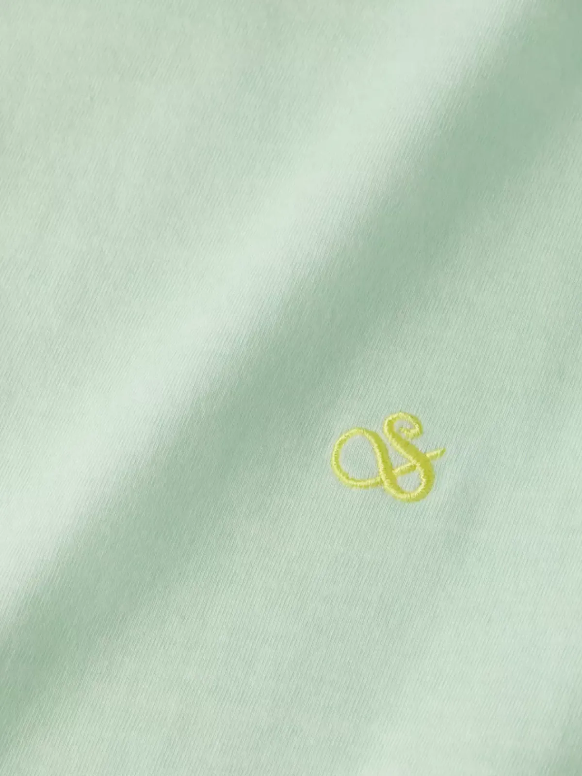 Hot Garment dye logo crew t-shirt T-shirts & Polo Shirts