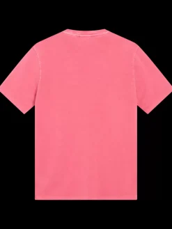 Hot Garment dye logo crew t-shirt T-shirts & Polo Shirts