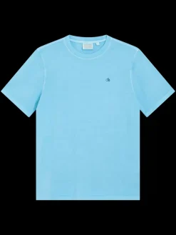 Hot Garment dye logo crew t-shirt T-shirts & Polo Shirts