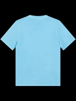 Hot Garment dye logo crew t-shirt T-shirts & Polo Shirts