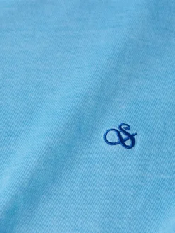 Hot Garment dye logo crew t-shirt T-shirts & Polo Shirts