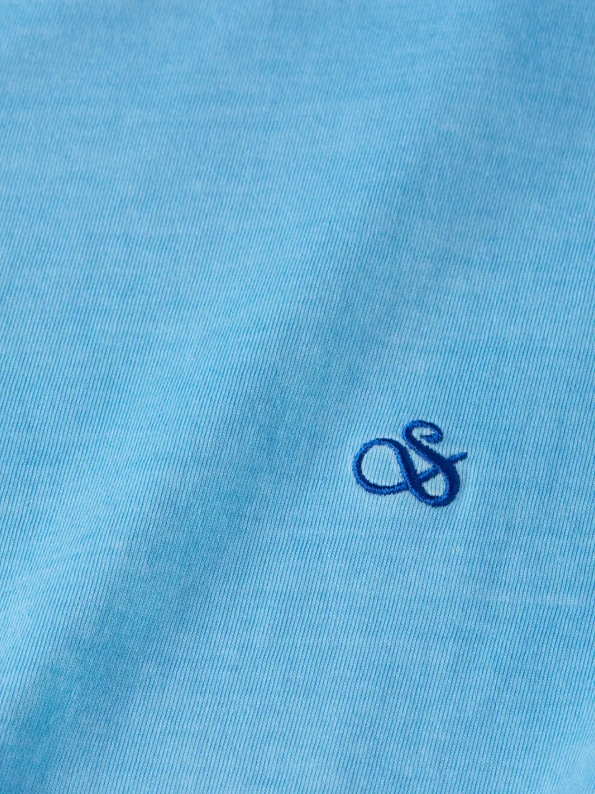 Hot Garment dye logo crew t-shirt T-shirts & Polo Shirts