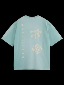 Clearance GARMENT DYED FRONT BACK ARTWORK T-SHIRT T-shirts & Polo Shirts