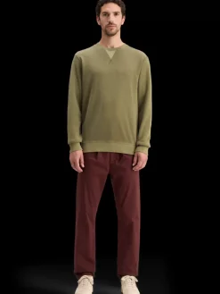 Sale GARMENT DYED STRUCTURED SWEATSHIRT Sweatshirts & Hoodies
