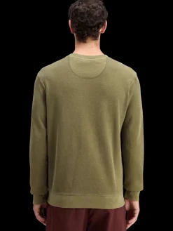 Sale GARMENT DYED STRUCTURED SWEATSHIRT Sweatshirts & Hoodies