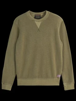 Sale GARMENT DYED STRUCTURED SWEATSHIRT Sweatshirts & Hoodies