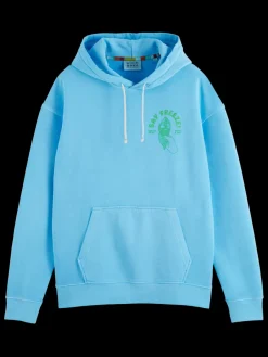 Discount Garment-dyed artwork hoodie Sweatshirts & Hoodies