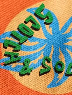 New Garment-dyed artwork sweatshirt Sweatshirts & Hoodies