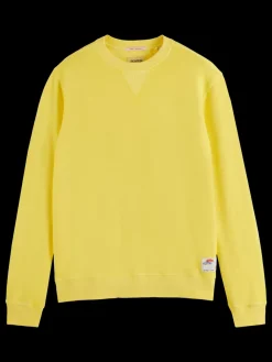 Hot Garment-dyed structured sweatshirt Sweatshirts & Hoodies