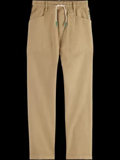 Sale GARMENT-DYED WORKER PANTS Kids/BOY Pants