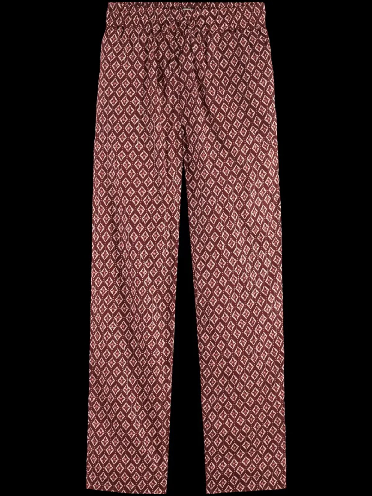 New Gia block print pull on pant Women Pants
