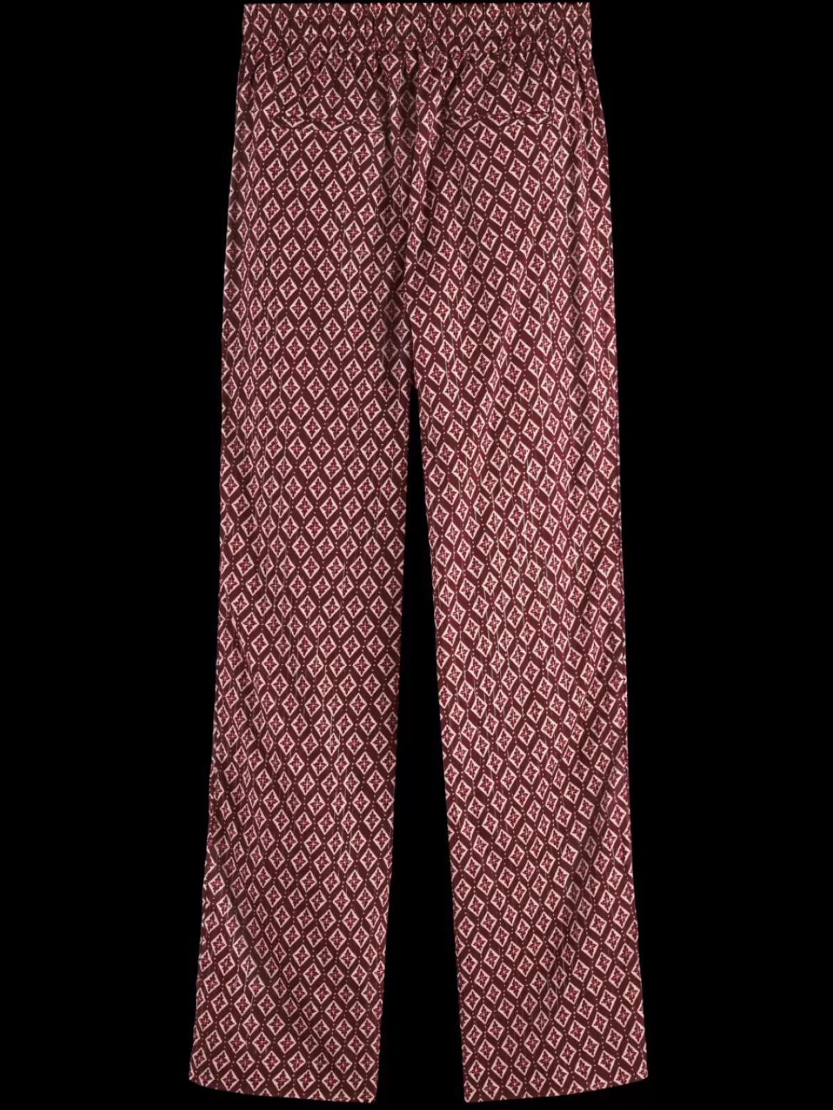 New Gia block print pull on pant Women Pants