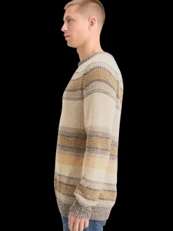 New GRADIENT COTTON STRIPES SWEATER Knitwear
