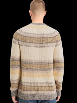 New GRADIENT COTTON STRIPES SWEATER Knitwear