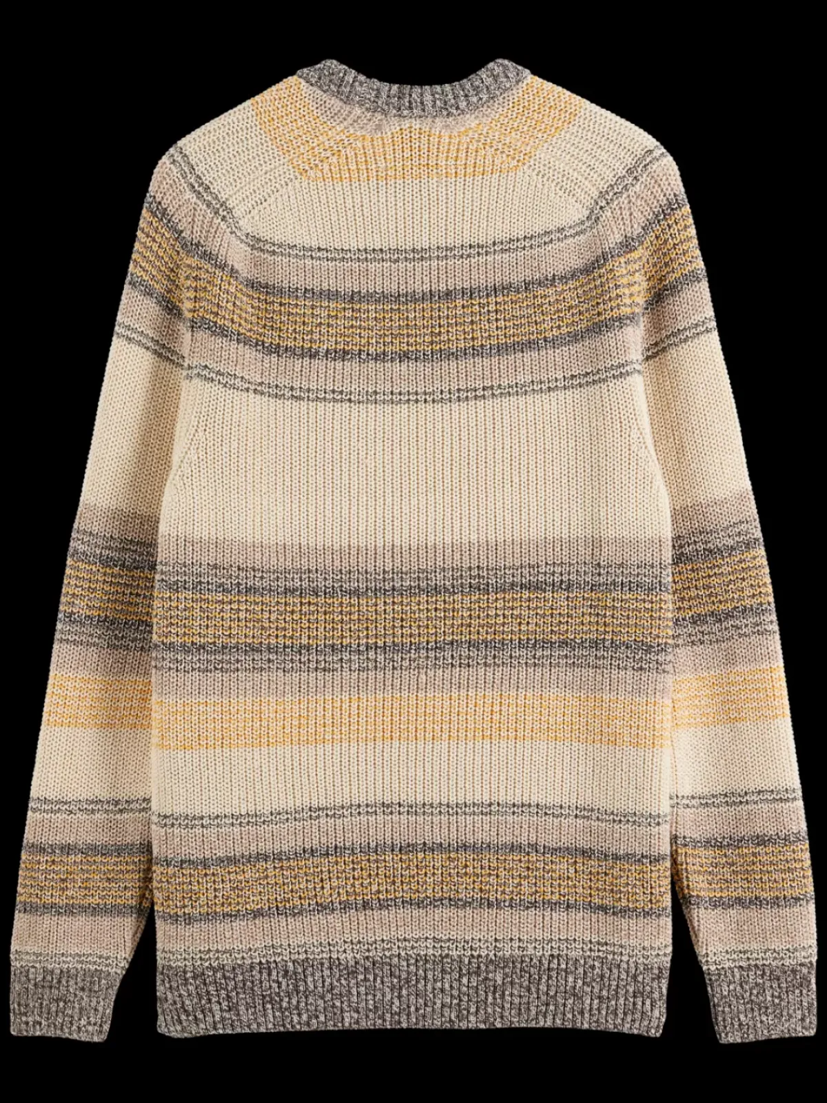 New GRADIENT COTTON STRIPES SWEATER Knitwear