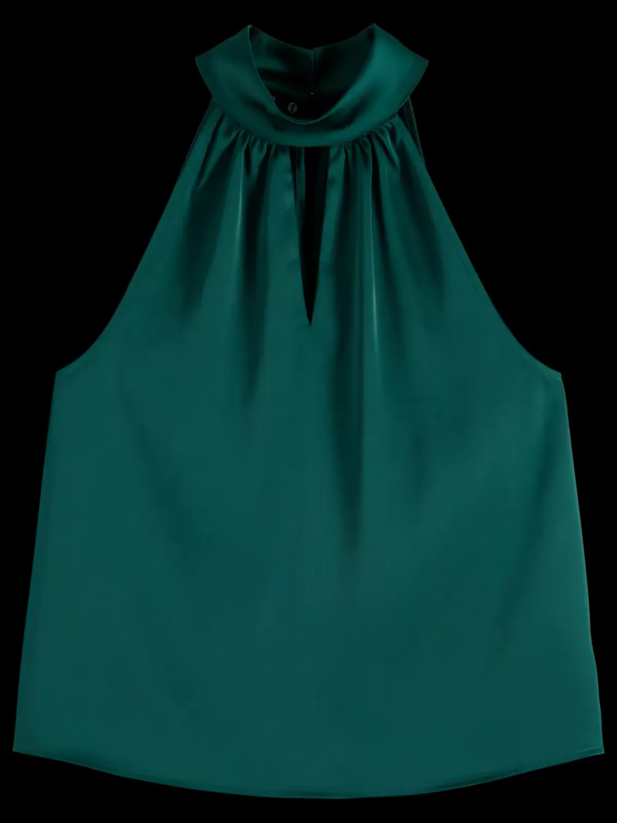 Fashion HALTER TOP WITH BOW DETAIL Women Tops & T-shirts