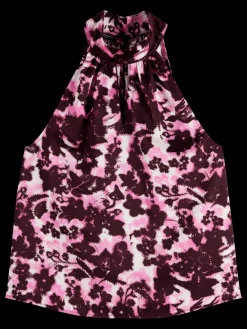 Fashion HALTER TOP WITH BOW DETAIL Women Tops & T-shirts
